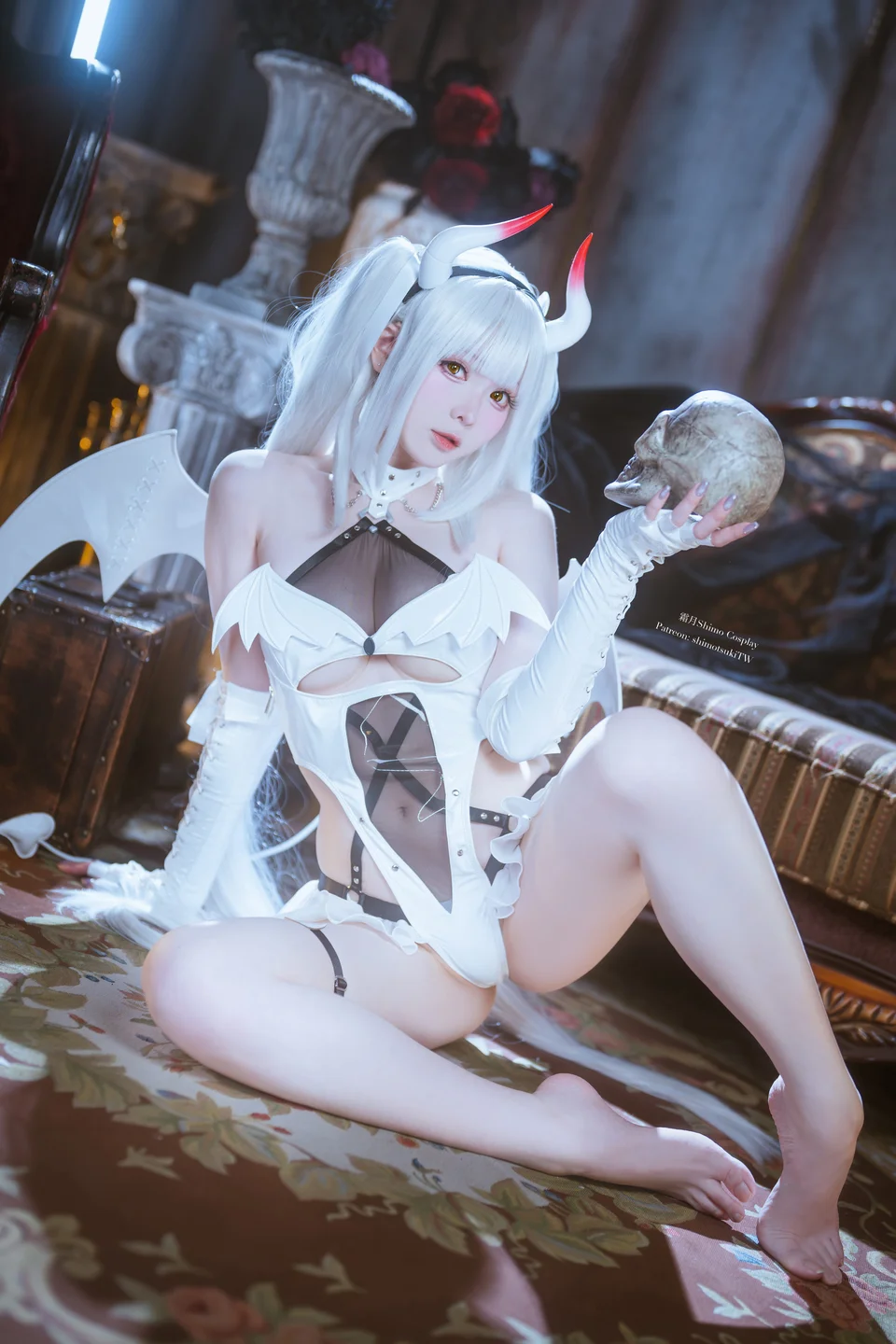 霜月shimo - No.159 Blanc Demon [21P-43MB] tg@simisebaisi 【丝足阁】019.webp